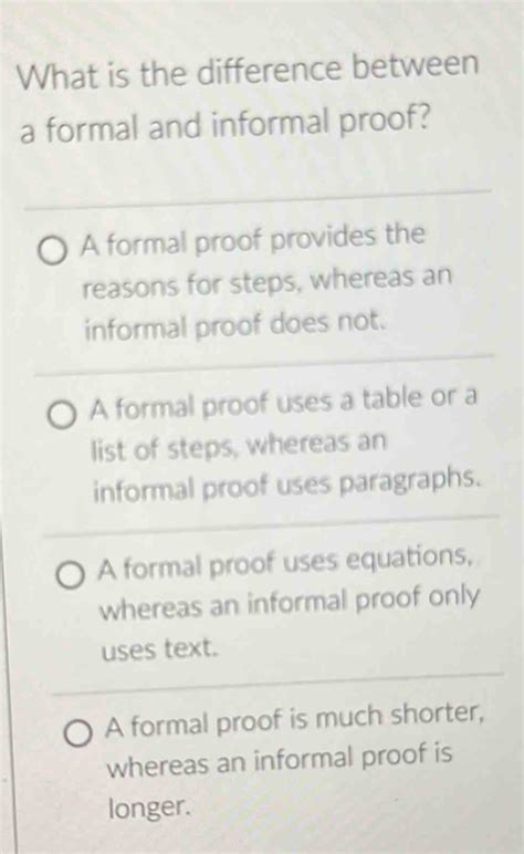 Image result for Formal Proof Examples