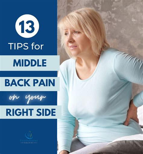 13 Tips for Middle Back Pain on Right Side (in Females) | Middle back ...