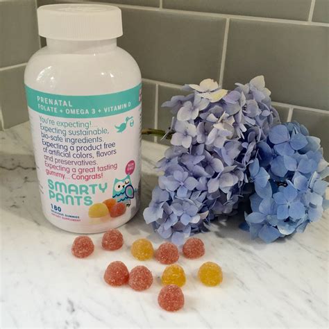 Yummy gummy prenatal vitamins from SmartyPants {Giveaway} - Savvy Sassy ...