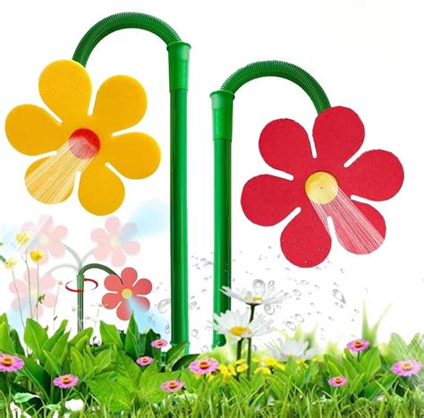 Crazy Dancing Flower Water Sprinkler, Dancing Daisy Sprinkler, Crazy ...