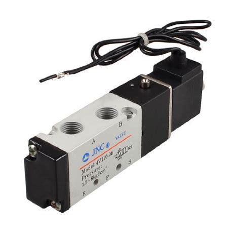 Alcoa Prime4V110-06 2 Position 5 Way PT 1/8Thread Pneumatic Solenoid ...