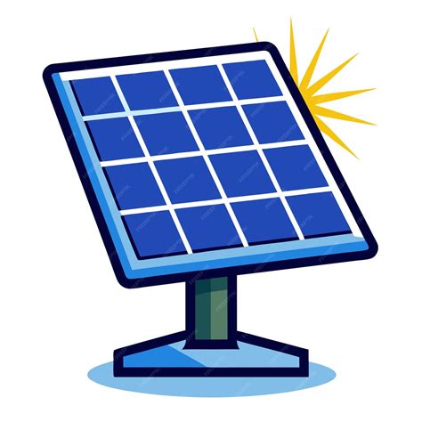 Solar panel clipart vector art and illustration | Premium AI-generated ...