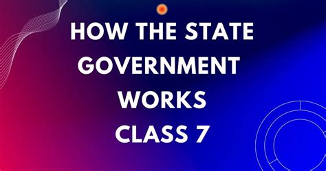 State Government Lesson Class 7 的图像结果