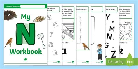 My Workbook N uppercase