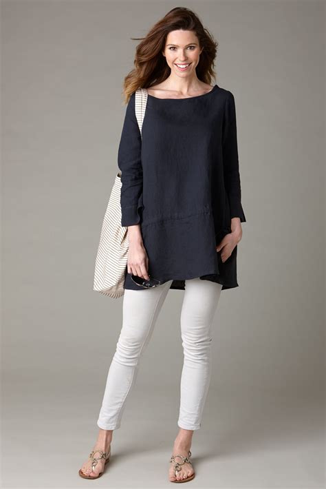 Womens Long Blouses To Wear With Leggings