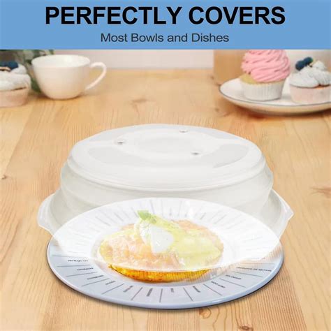 Magnetic Microwave Cover For Food, Collapsible Microwave Splatter Guard ...