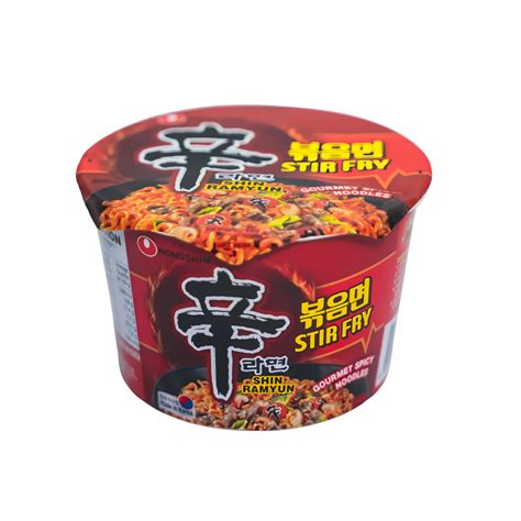 Nongshim Shin Ramyun Stir Fry Big Cup, 103g - japanesenkoreanmart