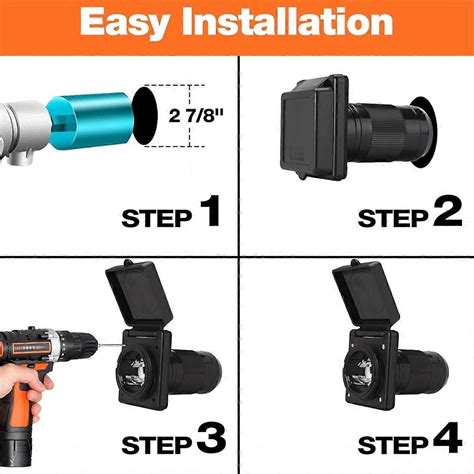 Image result for inTech Trailers Shore Power Inlet