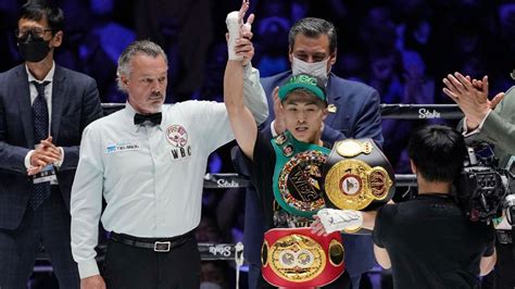 Boxing superstar Naoya 'Monster' Inoue adds WBC bantamweight title ...