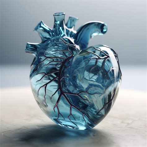 Cannaboss Beautiful Glass Anatomical Correct Heart by DeviousToc on DeviantArt