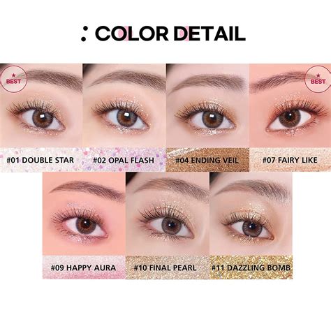COLORGRAM Milk Bling Shadow 3.2g - True Beauty K-Drama Makeup, Long ...