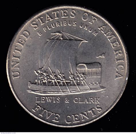 Jefferson Nickel 2004 P Keelboat, Nickel (Five Cents), Jefferson ...