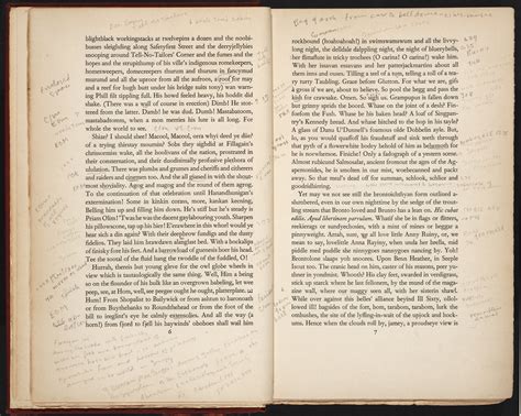 Marshall McLuhan's annotated Finnegans Wake : r/jamesjoyce