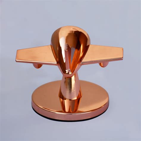 Rotating Aeroplane Table Clock Showpiece | Get upto 60% Discount
