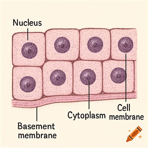 Cuboidal Cells Under Microscope