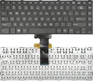 WISTAR Laptop Keyboard for Toshiba Satellite C40-B C40D-B C40DT-B C40T ...