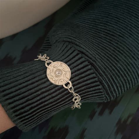 Shield Maiden Silver bracelet – Suhani Pittie