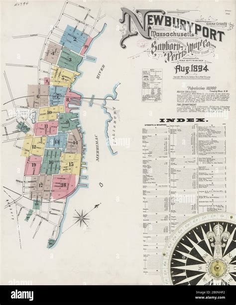 Newburyport massachusetts map hi-res stock photography and images - Alamy