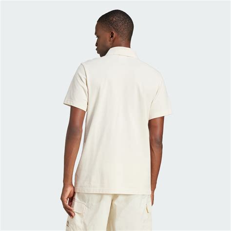adidas Trefoilo Essentials Polo Tee - White | adidas UAE