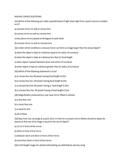 Assignment Class 10 Physics 的图像结果