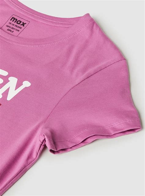 Buy Girls Printed T-shirt Online at just Rs. 199.0 - 1000015489781 ...