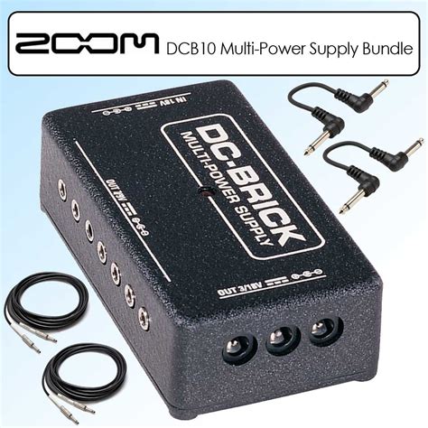 Jim Dunlop DC-Brick Multi-Power Supply for upto 10 Effects Pedal ...