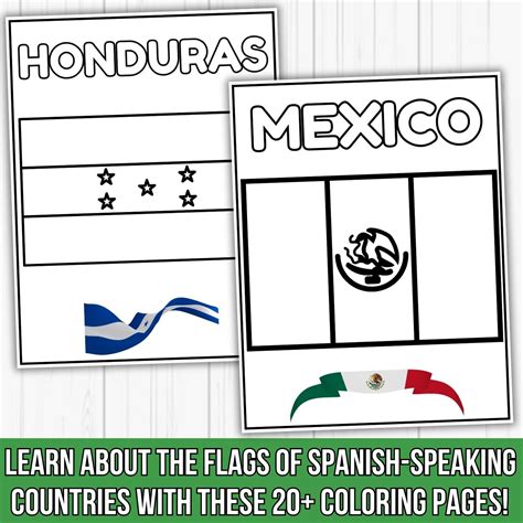 3 Spanish Speaking Countries Flags