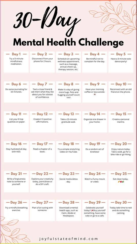 Untitled in 2025 | Health challenge, Mental health, Challenges