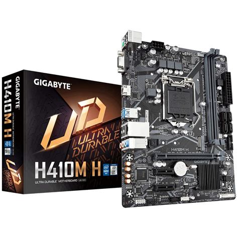 Amazon.in: Buy Gigabyte H410M H Ultra Durable Motherboard with 8118 ...