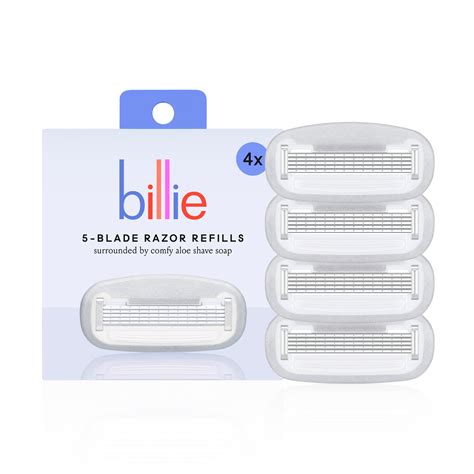 Snapklik.com : Billie Womens Razor Blade Refills - Premium Quality 5 ...