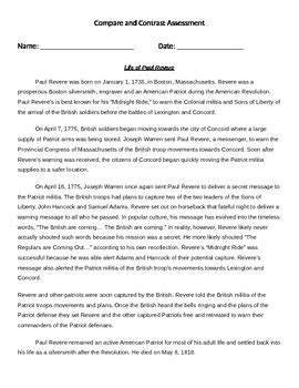 Reading Strategy Compare Contrast 的图像结果