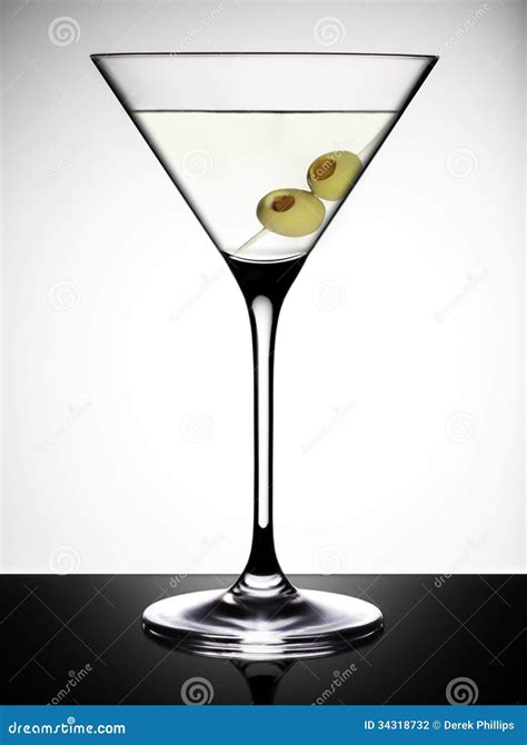 Martini Glass with Olives stock photo. Image of olive - 34318732