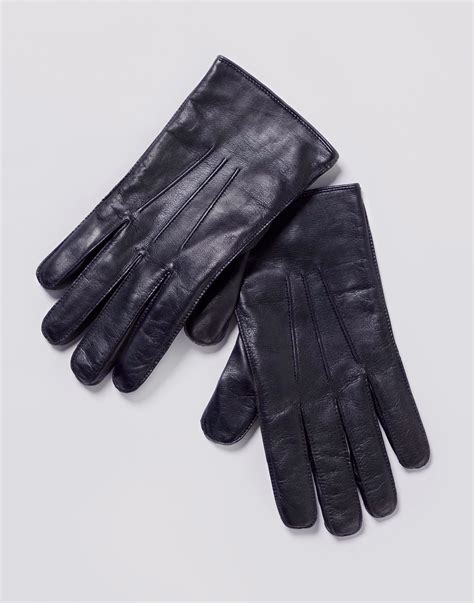 Leather Gloves - Black