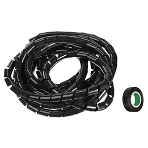MECCANIXITY Spiral Cable Wrap 14.8ft 14mm Cable Management Sleeve Cord ...
