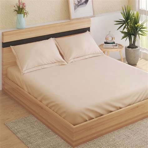 Buy Serene Luxe Tencel 300TC 3Pcs King Fitted Bedsheet Set from Home ...