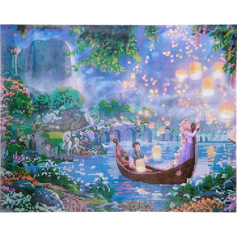 RoseArt: Disney Dreams: Diamond Art Jewel By Number - Tangled Rapunzel ...
