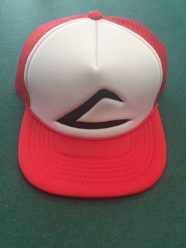 Buy Retro POKEMON ASH KETCHUM Curved Bill Embroidered Hat Cap Pokemon ...