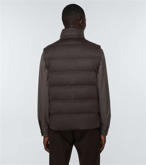 Loro Piana - Fillmore cashmere down vest Loro Piana