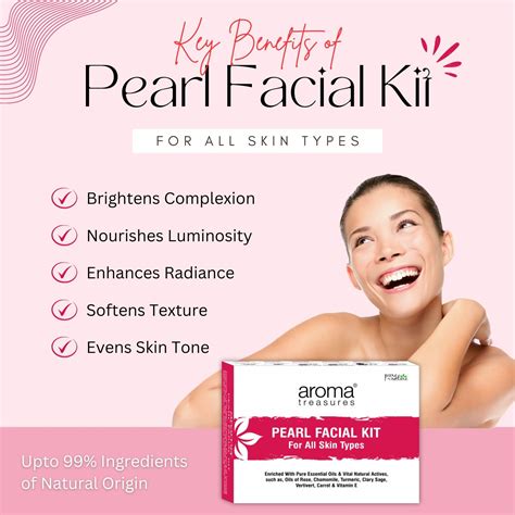 Pearl Facial Kit - For All Skin Types-Aroma Treasures – AromaTreasures.com