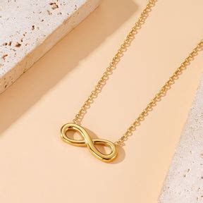 Buy Gold Plated Anti Tarnish Stainless Steel Infinity Themed ...