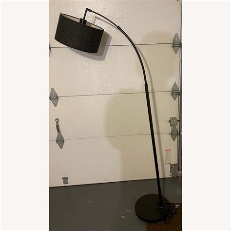 Intertek Arcadia Black Floor Lamp - AptDeco