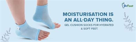 Dr Foot|Silicone Socks For Women|Heel Pad For Heel Pain|For Cracks ...