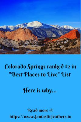 Fantastic Feathers: Why Colorado springs is ranked #2 in "Best places ...