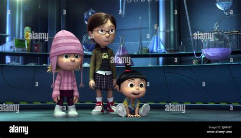 EDITH,MARGO,AGNES, DESPICABLE ME, 2010 Stock Photo - Alamy