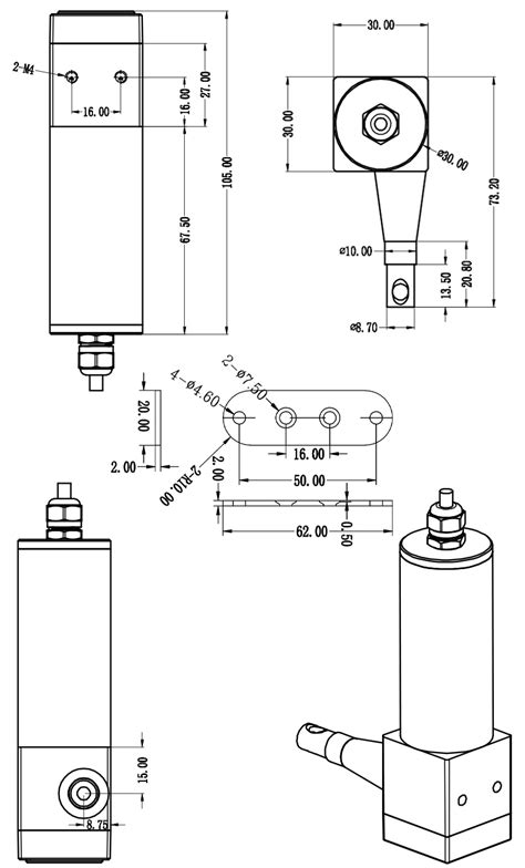 MPSFS1-XXXS微型防水型拉绳位移传感器