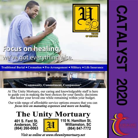 The Unity Mortuary | Anderson SC