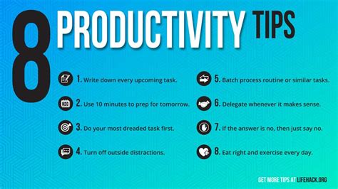 Productivity Tips 的图像结果