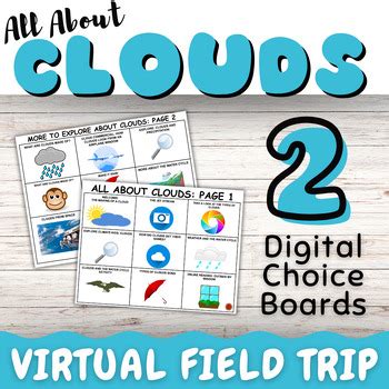 Clouds, Water Cycle & Precipitation Virtual Science Field Trip Weather ...