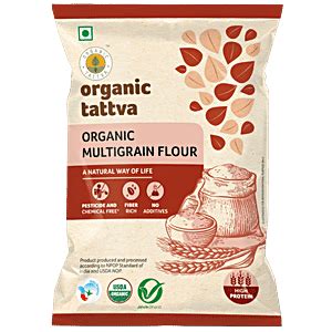 Buy Organic Tattva Organic Multigrain Atta/Flour Online at Best Price ...