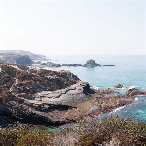 Download wallpaper 1280x1280 coast, sea, aerial view, cliffs, landscape ...